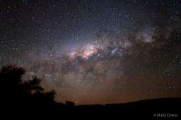 The Milky Way in San Pedro, taken by Maria on the first night of Noche Zero.